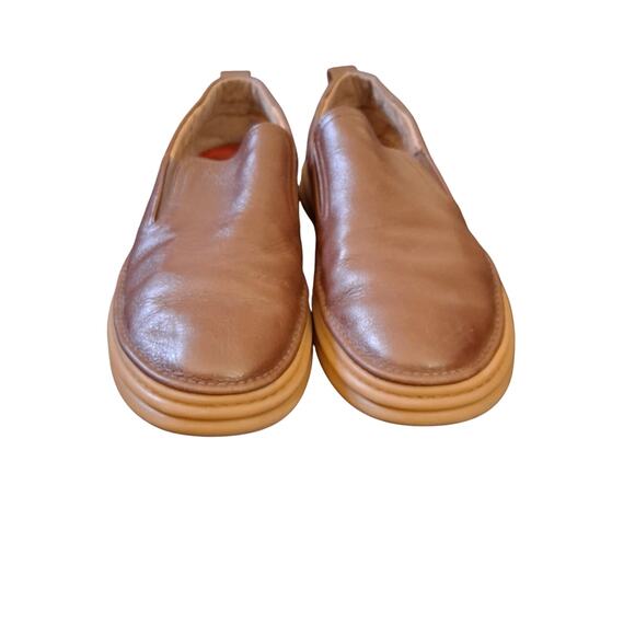 Stacy Adams Chocolate Delmar Plain Toe Slip on Shoes 9M main image 4